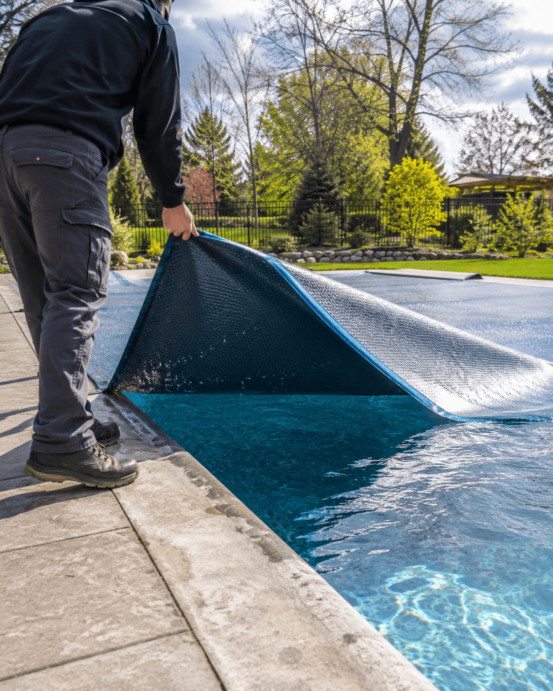 Pool opening service spring Wellington County Pool opening service in spring Wellington County Ontario