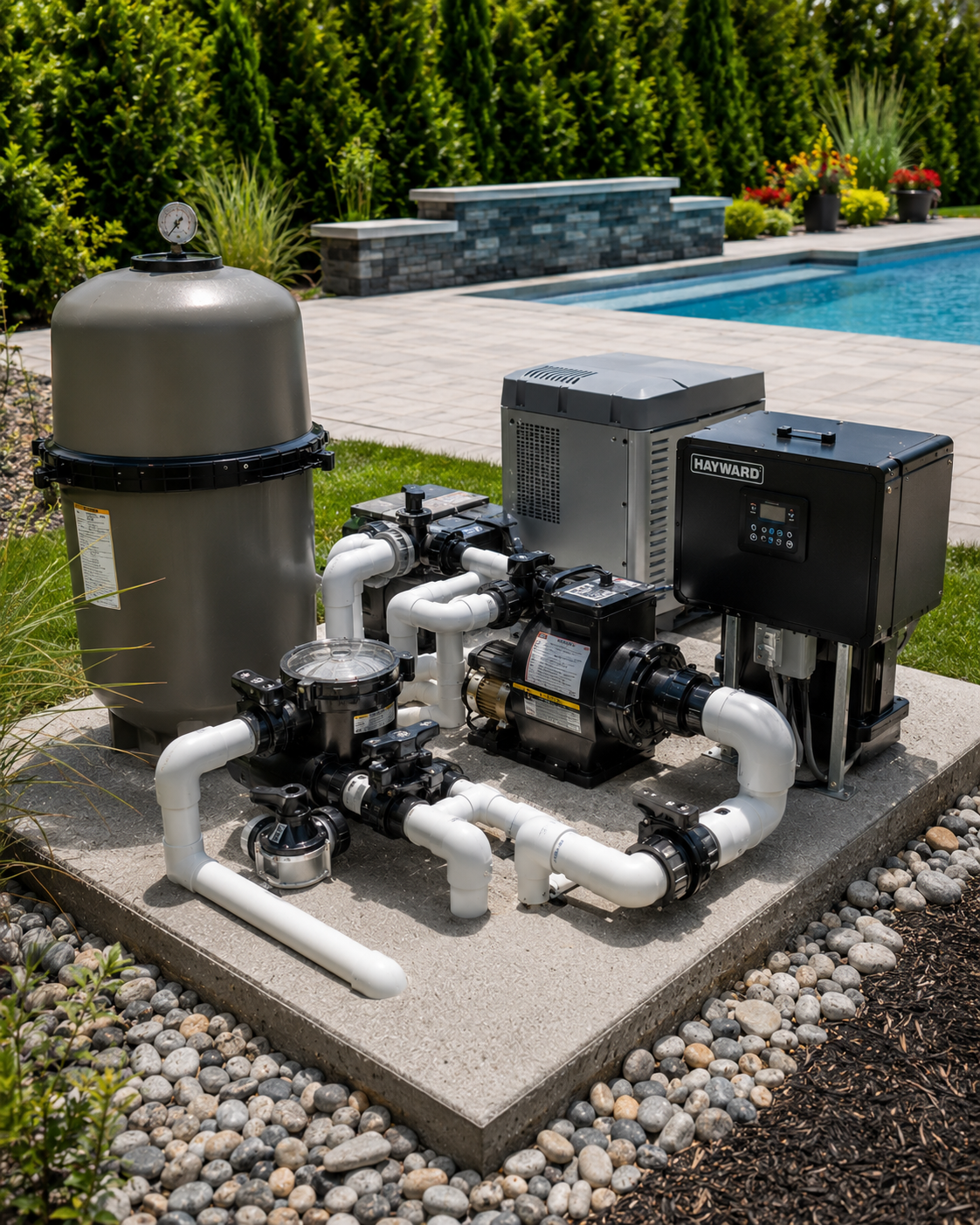Pool plumbing lines valves repair Wellington County Pool plumbing lines valves and fittings repair service Wellington County Ontario