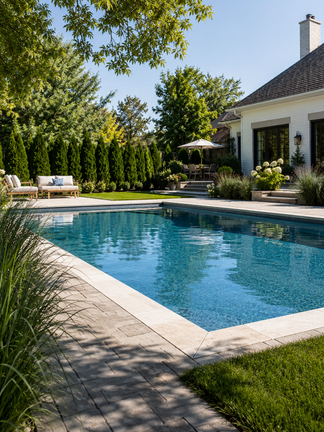 Pristine inground pool service and maintenance Wellington County Ontario